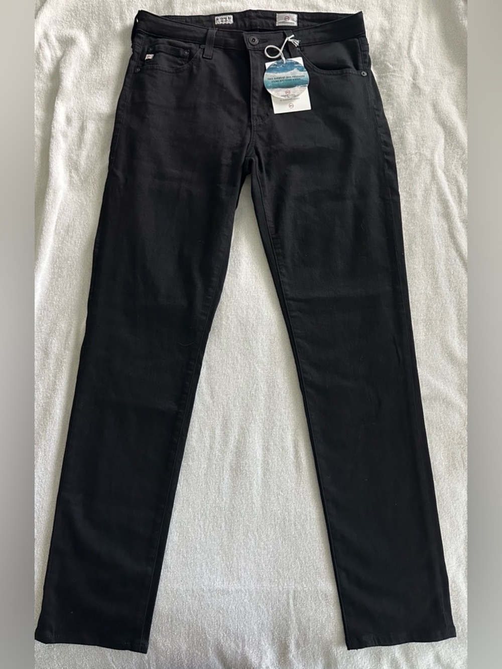 AG Adriano Goldschmied B-Type 02 Cigarette‎ Jeans Black Night Women's 29x30 NWT
